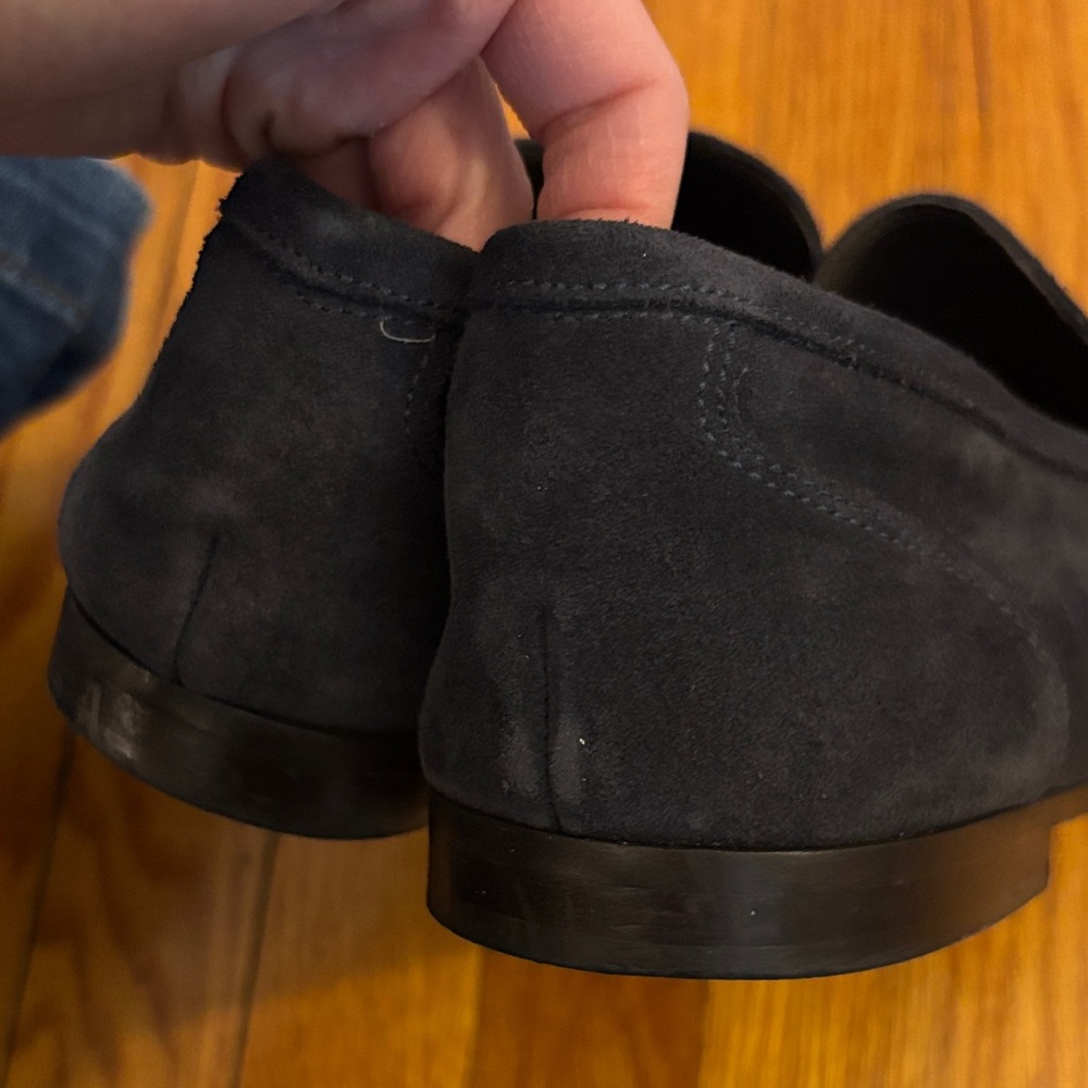 To Boot Dark Blue Loafers with Metal Accent - Picture 10 of 12